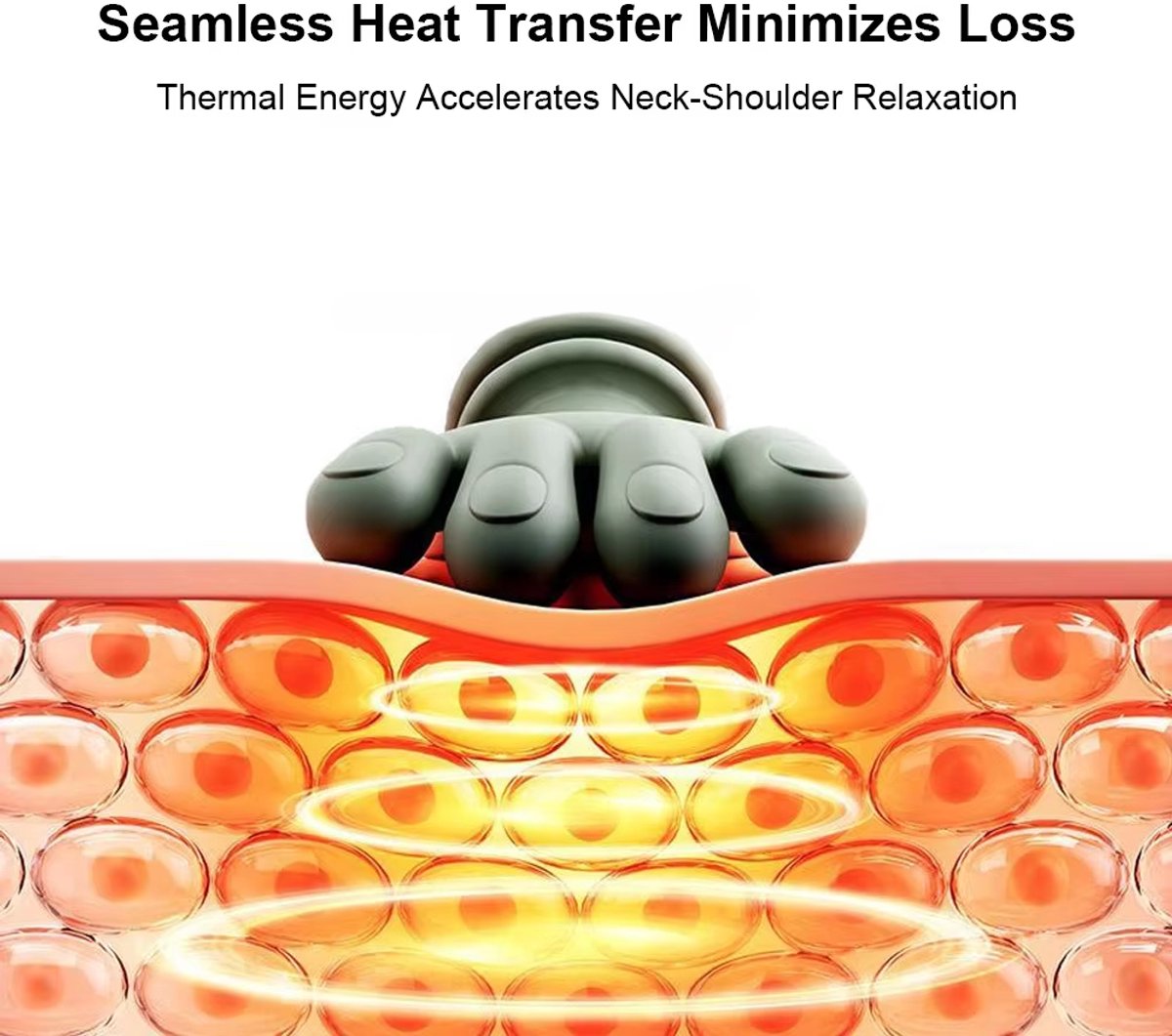 Bionische Nek- en Schoudermassager voor Sporters en Ouderen, - afbeelding 3
