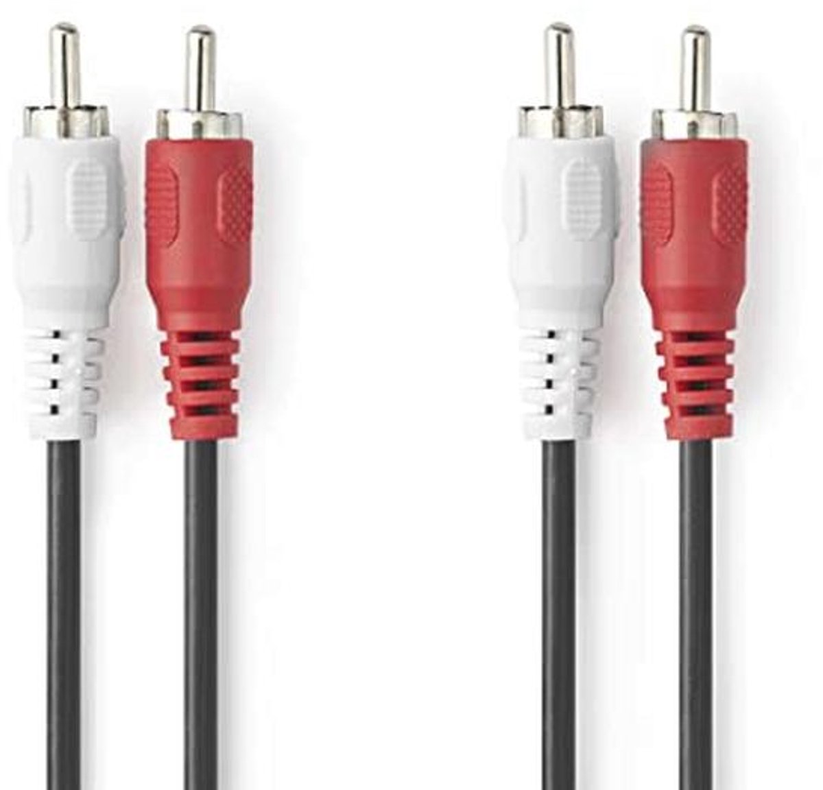 Stereo audiokabel 2x RCA naar 2x RCA - 5 meter