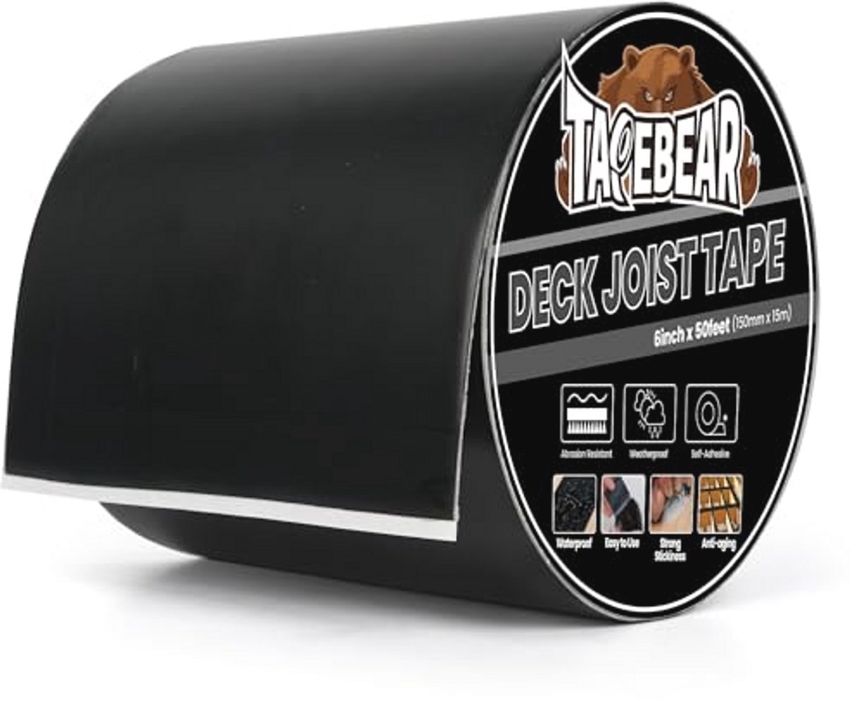 Waterdichte Butylband Afdichtingstape 150 mm x 15 m - Dakreparatietape en Corrosiebescherming voor Houten Balken