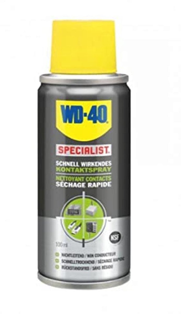 Snelwerkende roestoplosser en contactspray 100 ml voor elektrische apparaten