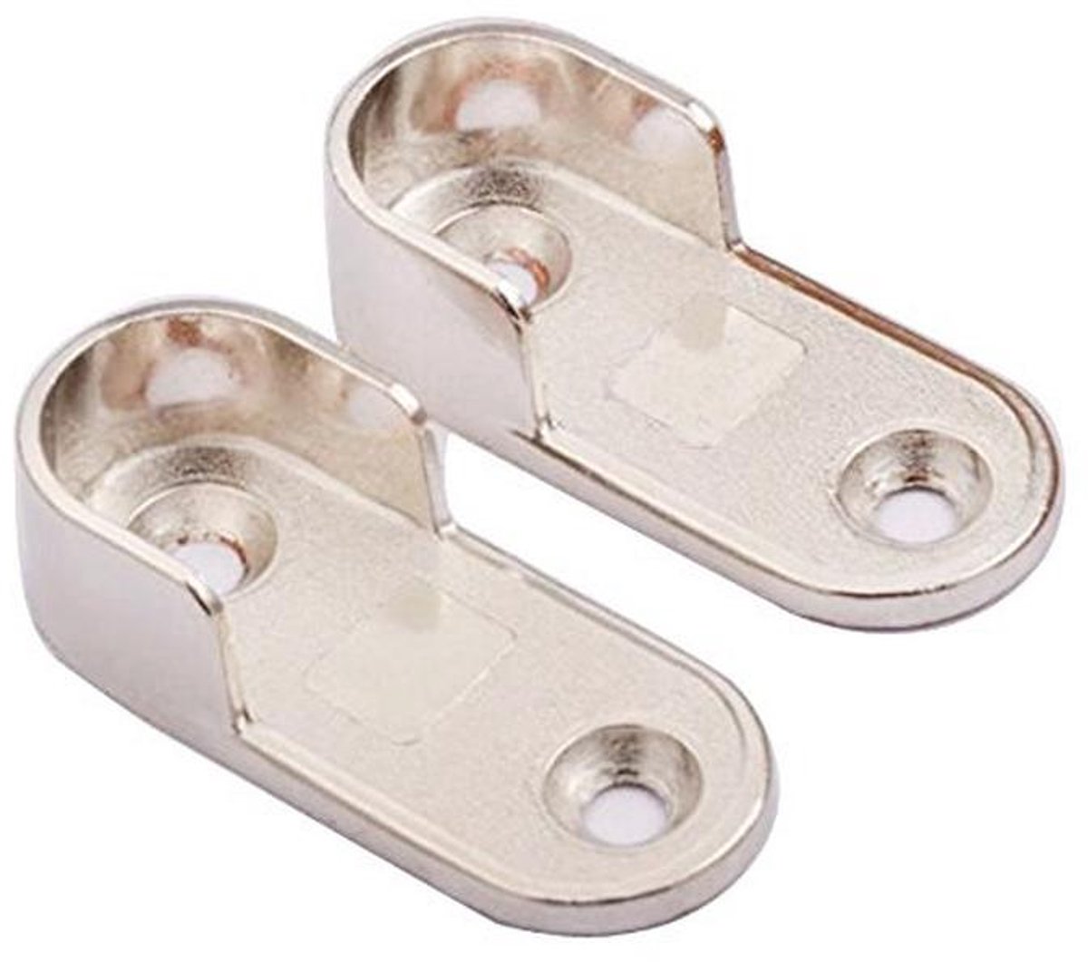 Metalen Kledingstang Hangers - 2 Stuks, Kastbuislagers voor Kledinghangers (19 mm)