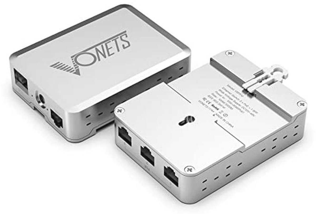 Industriële PoE Gigabit Switch met 5 Poorten voor Ethernet Netwerken