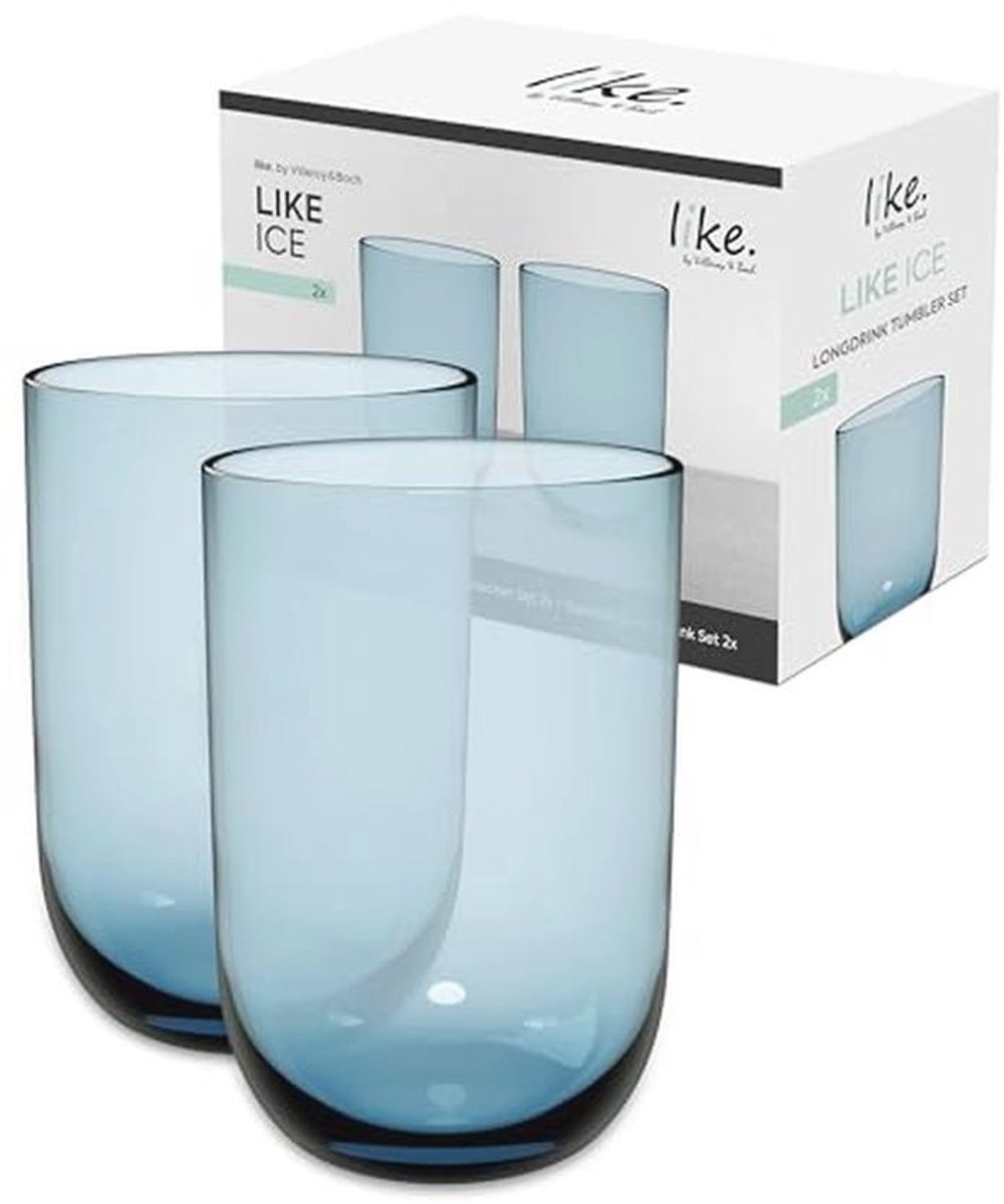 Longdrinkglazen Set van 2 - 385 ml - Perfect voor Cocktails en Drankjes