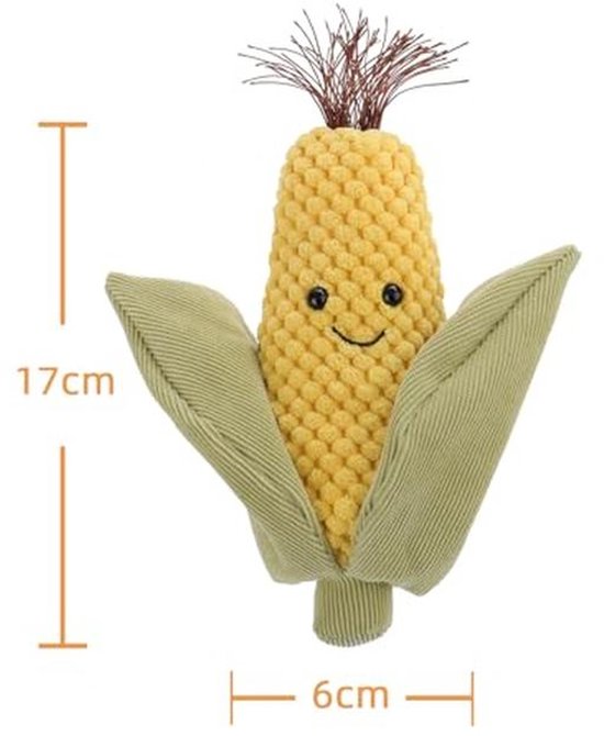 Schattige Lam Knuffeldier van 17 cm, Groente Pluche Speelgoed, Zacht en Wasbaar, Cadeau voor Kinderen en Baby's van Merkloos — afbeelding 2