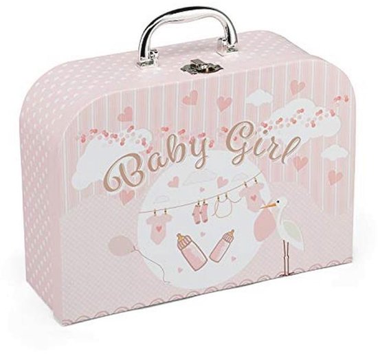 Schattige Cadeauset voor Pasgeboren Meisjes - 2 Roze Dozen met Teddybeer en Verjaardagscadeaus — afbeelding 2
