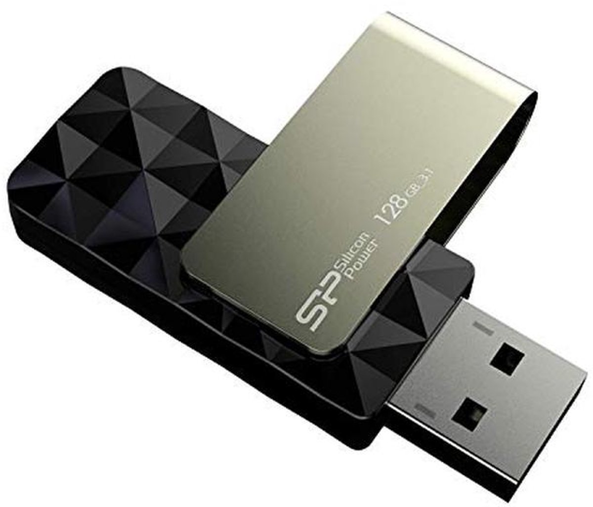 128GB Swivel USB 3.0 Flash Drive - Snelle Gegevensoverdracht