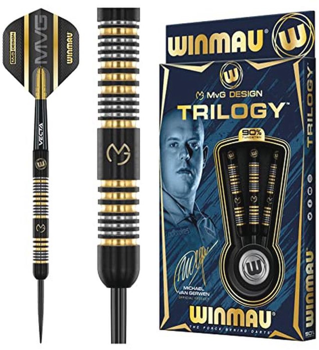 Professionele Steeltip Tungsten Darts Set 24 Gram met Flights en Stems