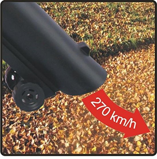 Bladzuiger/bladblazer 2600 Watt - 45 Liter Elektrische Bladzuiger voor Tuinwerkzaamheden van Merkloos	 — afbeelding 2