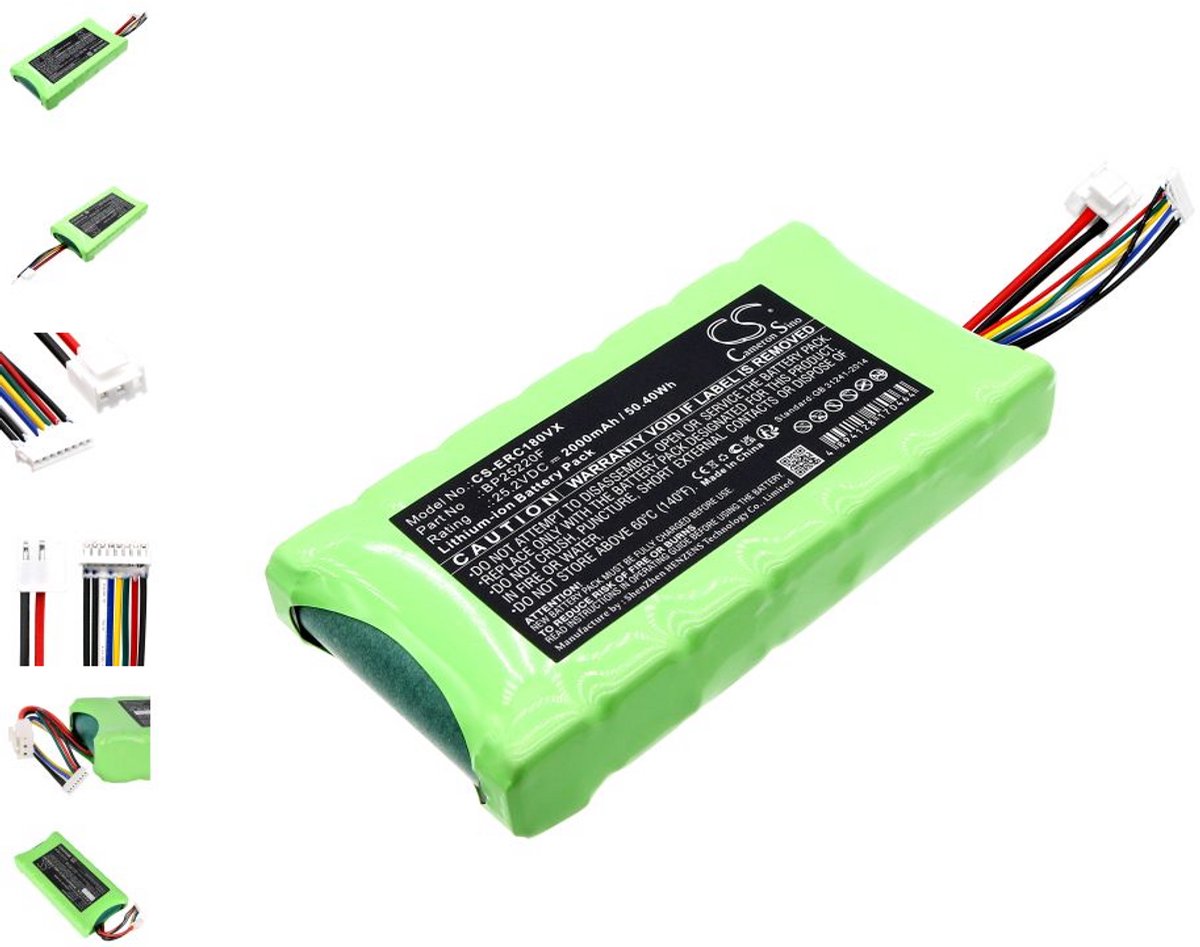 Gelijkwaardige aan origineel, BEKO Li-Ion accu, batterij 25,2 V, 2000mA, VRT70925VB