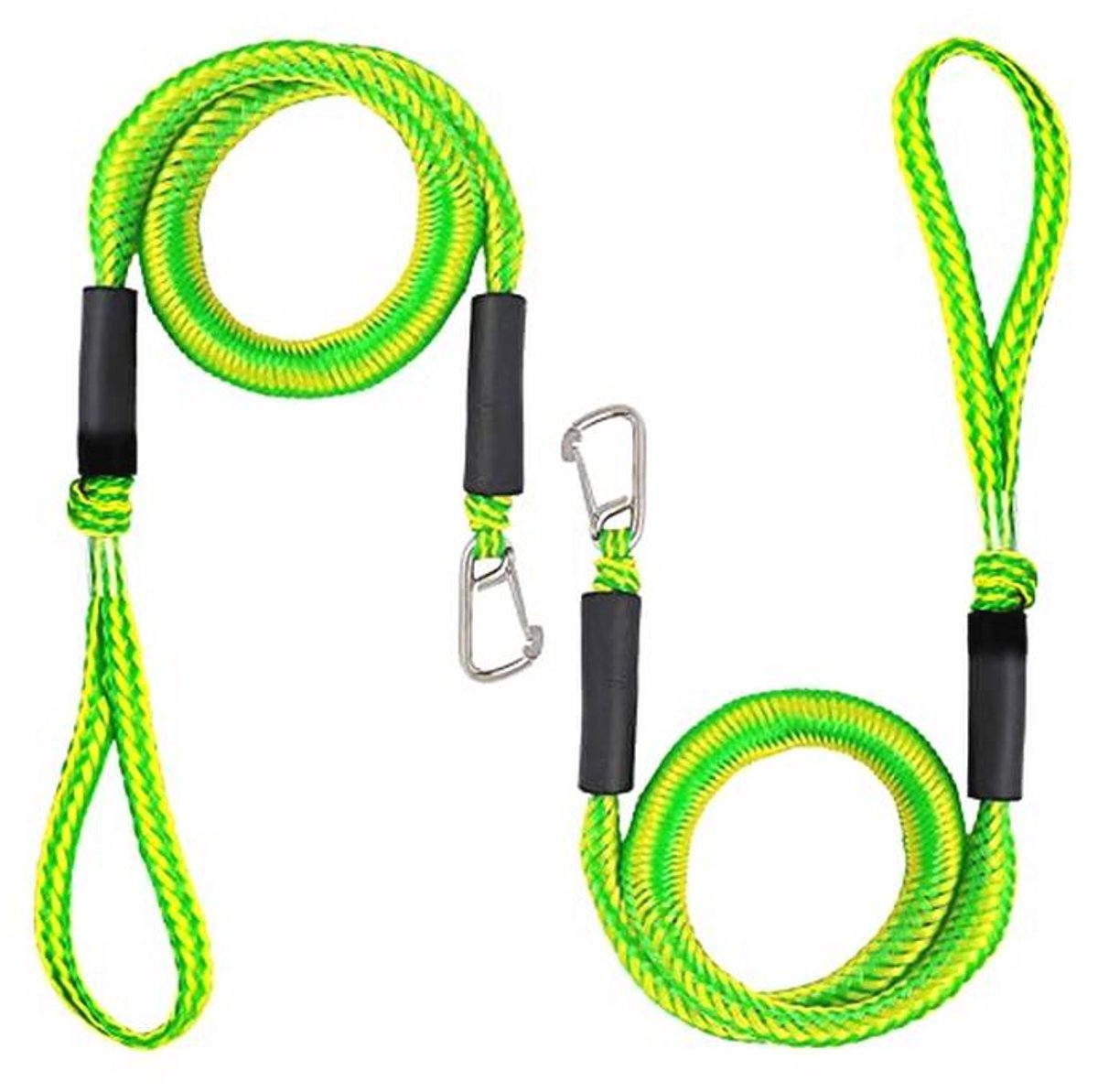 Bungee Dock Line voor Boot en Jetski - 2 Stuks - Perfect voor Kajak, Ponton, Cano en Wave Runner