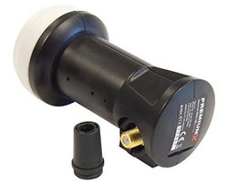 Deluxe Single LNB voor 1 gebruiker - Signaalconverter met digitale satellietontvangst in HD, UHD en 4K