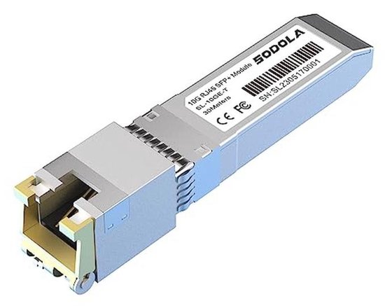 10G SFP+ RJ45 koper transceiver module voor Ethernet - Plug and Play ...