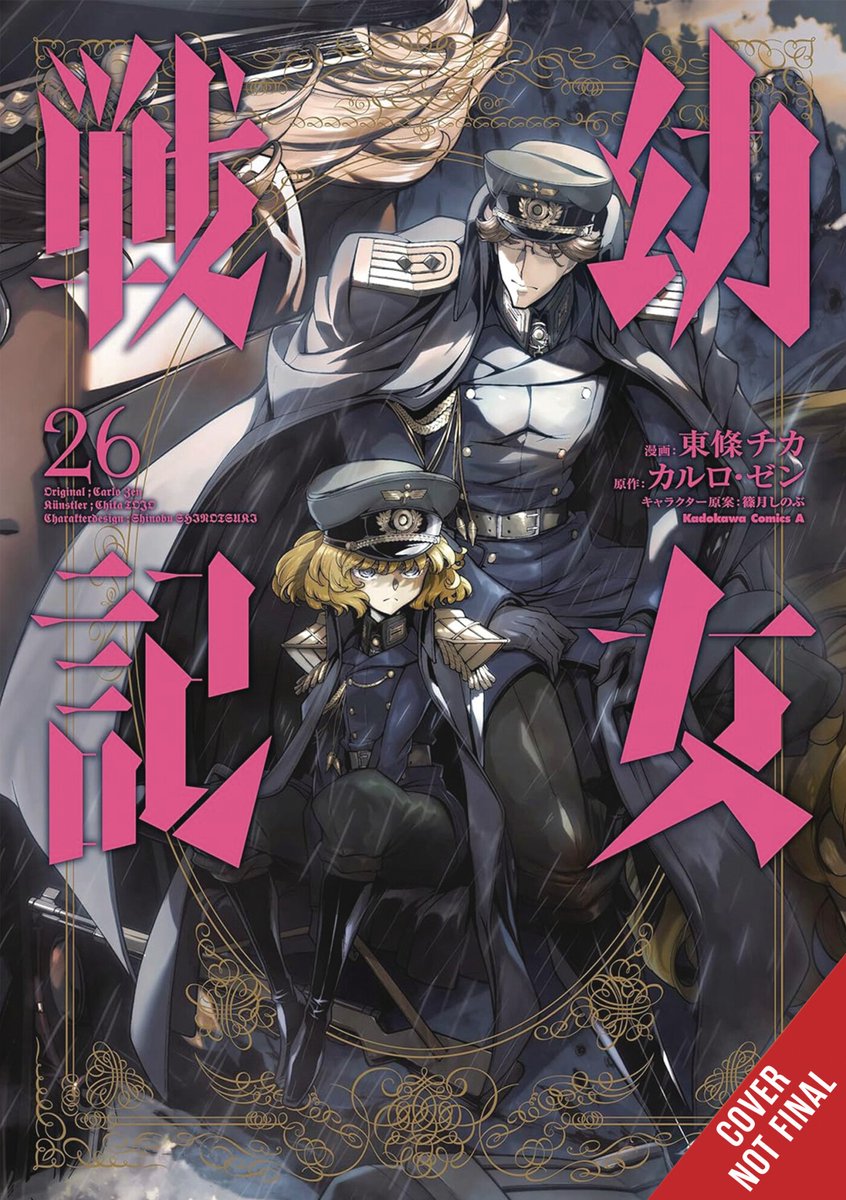 Omslag van Saga of Tanya the Evil (Manga)-The Saga of Tanya the Evil, Vol. 26 (Manga)