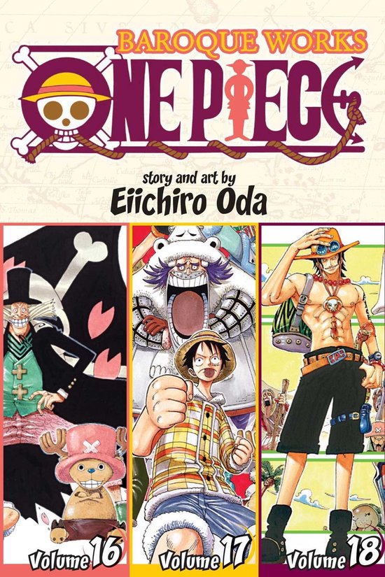 One Piece 3 In 1 Edition 6 - cover