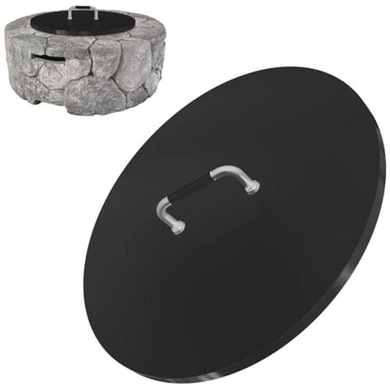 Zilimontt Waterdichte vuurkorfhoes voor 24 inch D x 27 inch H ronde Zilimontt Waterdichte vuurkorfhoes voor 24 inch D x 27 inch H ronde