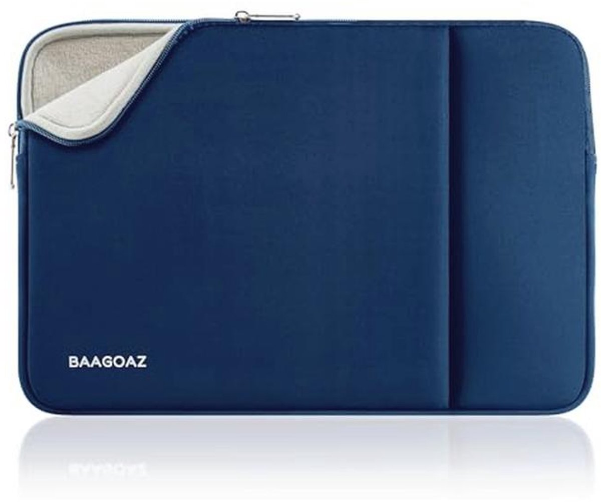 Laptophoes 14 Inch - Sleeve voor Laptop, Notebook en Ultrabook, Donkerblauw