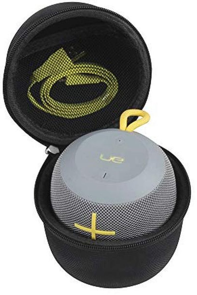 Harde EVA Reisstijl Zwart Hoesje voor Draagbare Bluetooth Speaker IPX7 Waterdicht