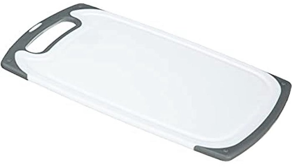 Kesper Slip Stop Snijplank, 31,5 x 20 x 1 cm, Grijs