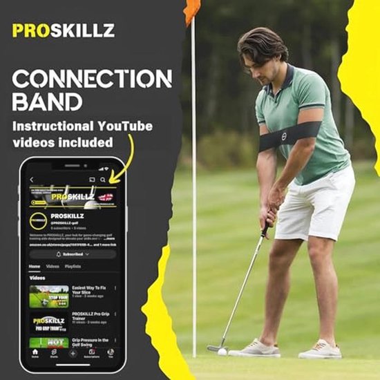 Golf Swing Arm Connection Band - Verbeter je swingmechanica en prestaties! van GOLF — afbeelding 2