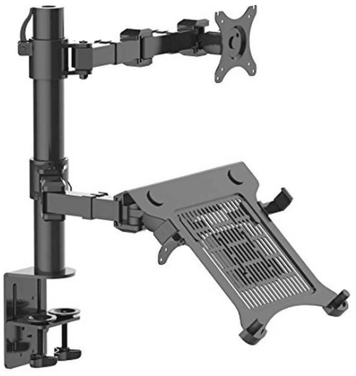Verstelbare Computer Monitor Arm - Desktop Mount Stand voor Werkstation