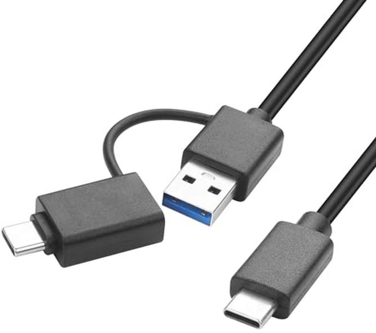 USB C naar USB A-kabel 3.3 FT - Snel opladen en gegevenssynchronisatie