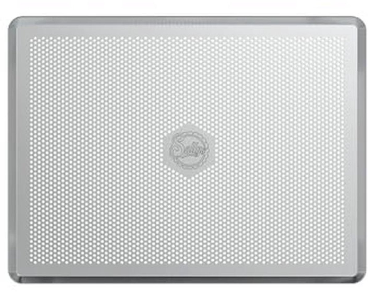 Geperforeerde aluminium bakplaat 29,6 x 39,6 cm - Voor optimale luchtcirculatie en knapperige resultaten in elke oven