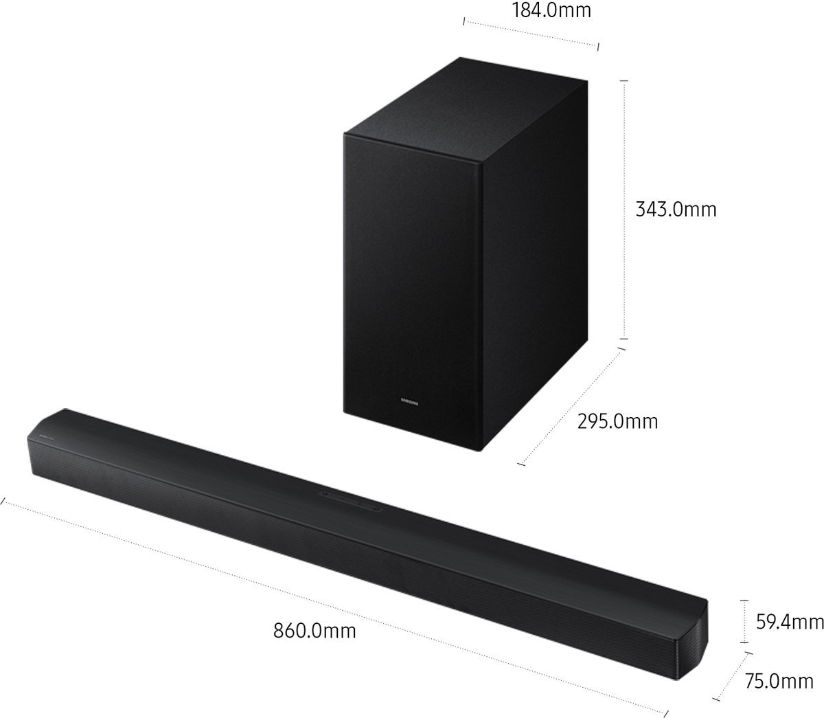 Samsung HW-B650 - Soundbar - Inclusief subwoofer - afbeelding 3