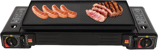 Campingkooktoestel Draagbaar Kampeerfornuis Campingkachel Voor Binnen Buiten Bbq Picknicks Trekkin Wandelen