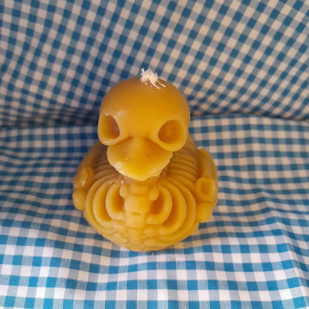 Bijenwas kaars, Frankenduckie, Halloween