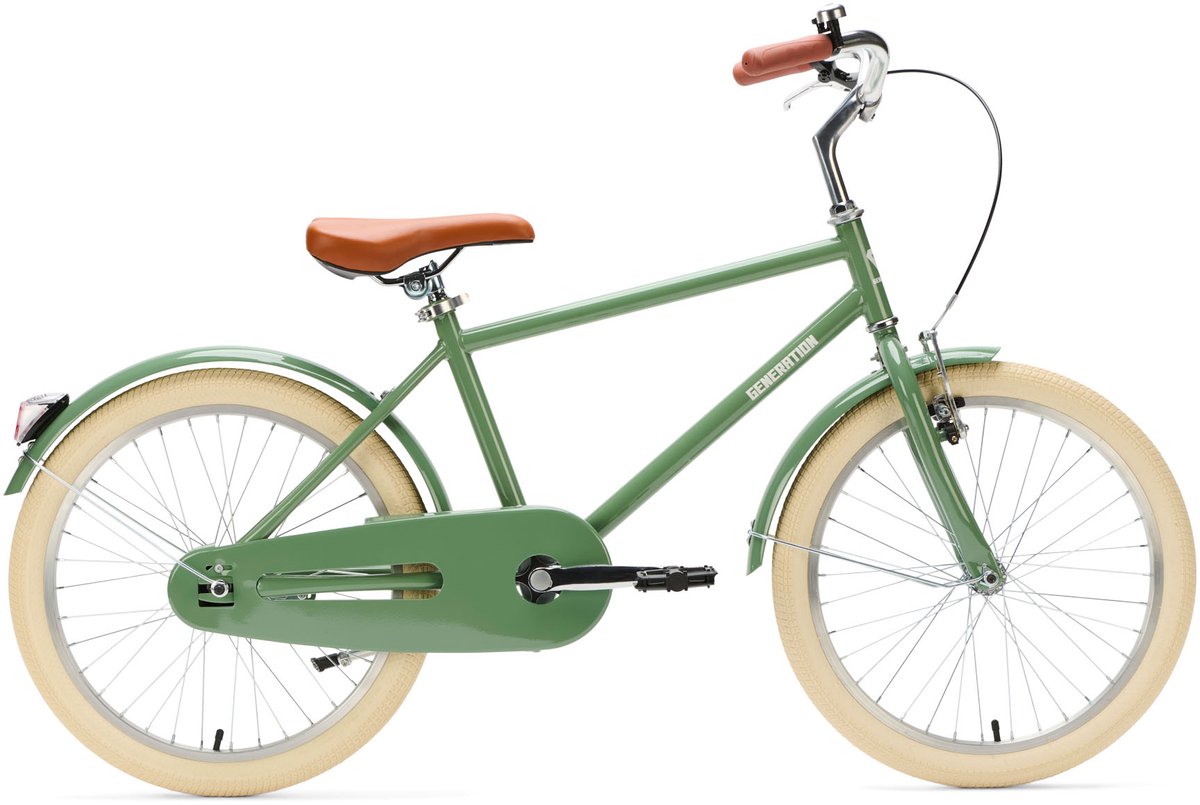 Generation Pure 20 inch Groen - Kinderfiets