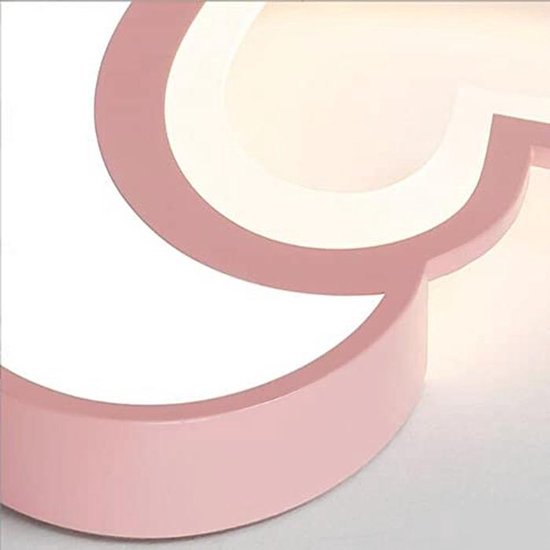 Moderne Dimbare Plafondlamp met Afstandsbediening voor Kinderkamer - Cartoon Design en Verzachte Kleuren — afbeelding 3