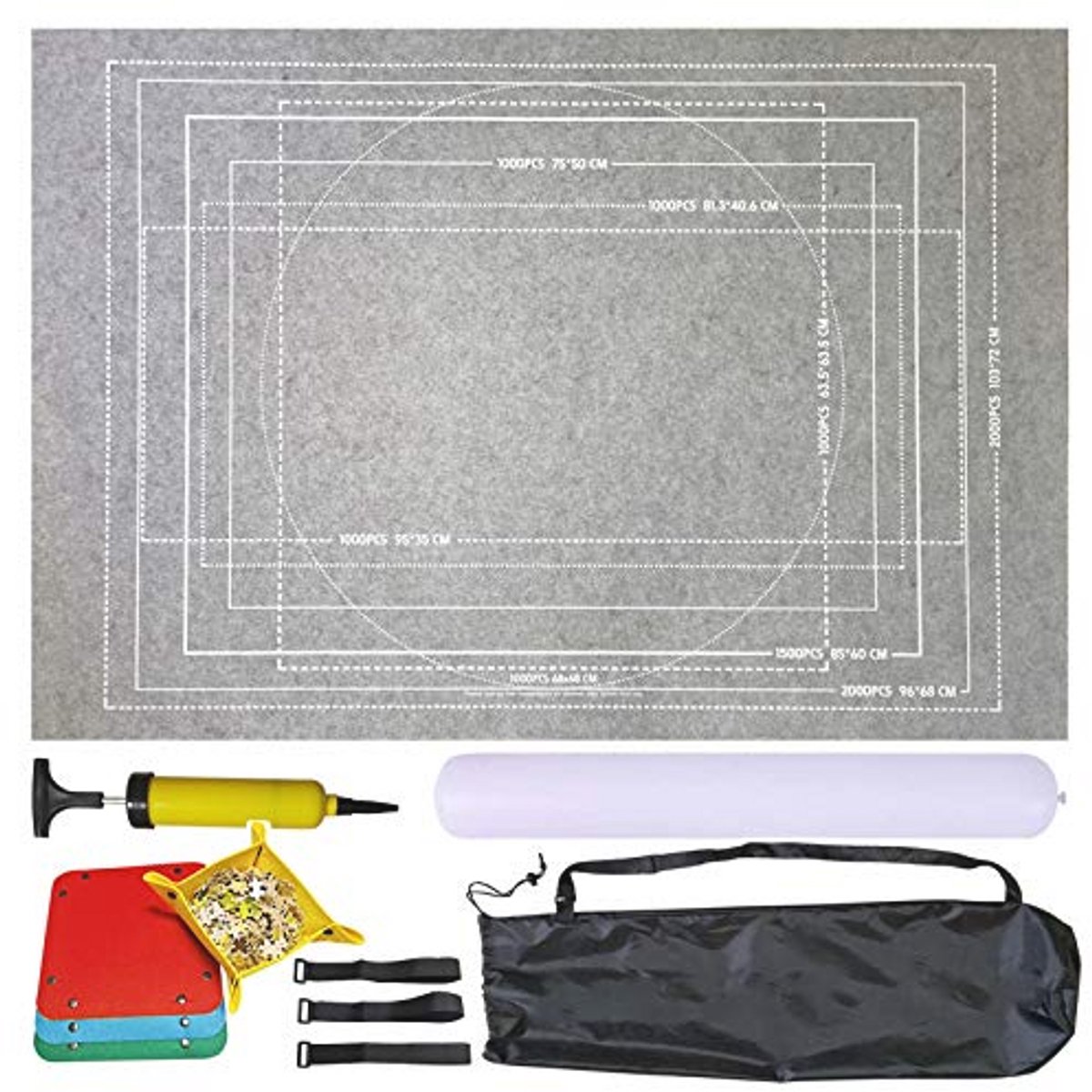 Puzzelmat voor 1500, 2000 en 3000 puzzelstukjes