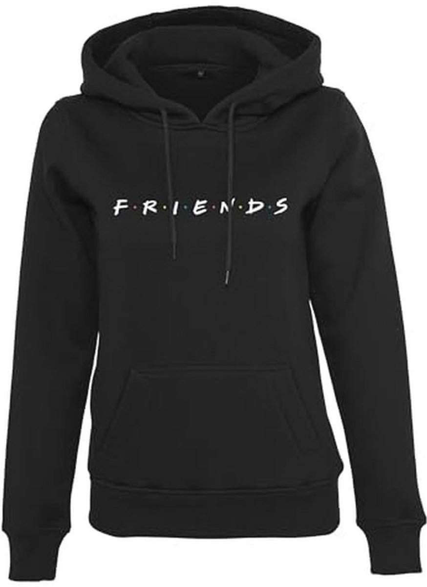 Dames capuchontrui met betekenisvolle print