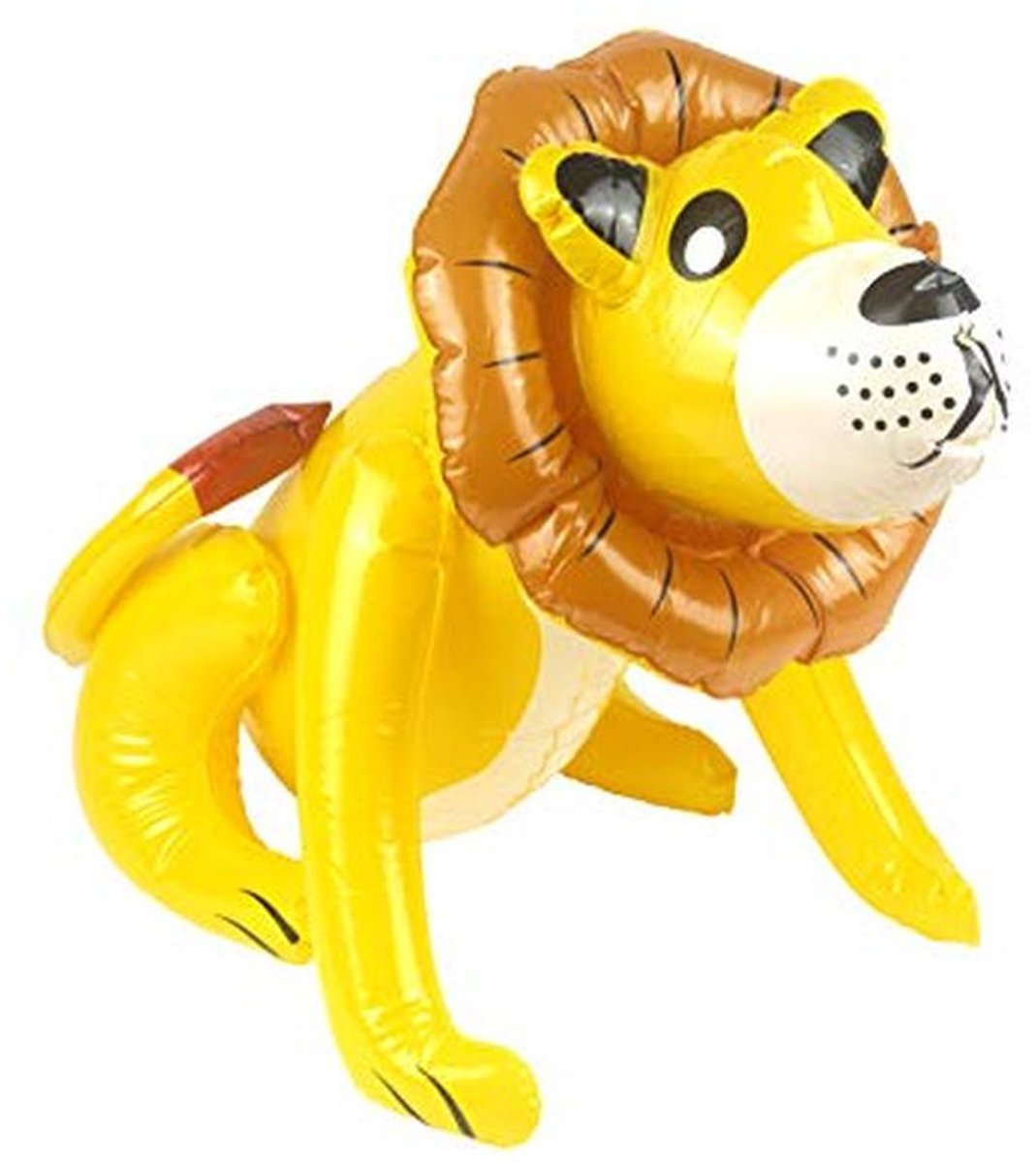 Opblaasbare Leeuw 53 cm - Feestdecoratie voor Safari en Jungle Thema
