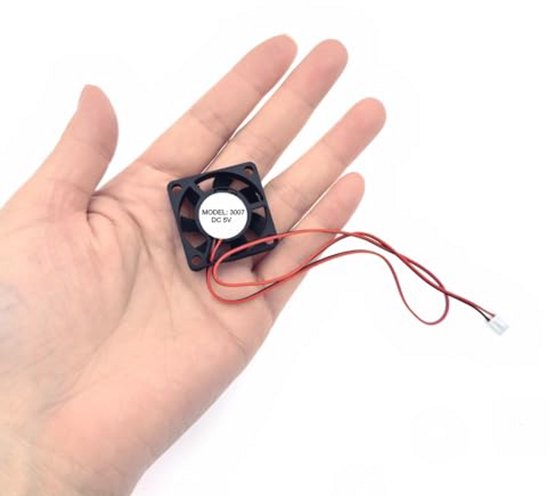 2 Stuks 7530 USB-ventilator – 75x30mm, 5V, 3000 RPM, 11,9 CFM, Voor Koeling Van PC, Laptop Of Doe-het-zelf Projecten