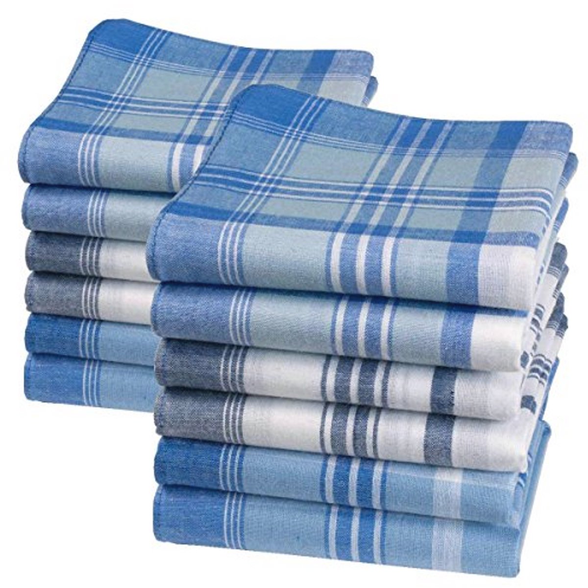 Stoffen Zakdoeken voor Heren – 100% Katoen – 40x40 cm – Duurzaam, Elegant en Herbruikbaar