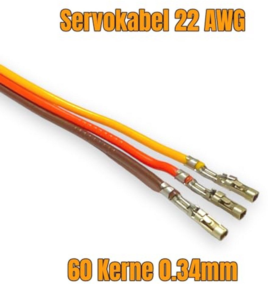Premium servokabel verlengkabel 22AWG 2 stuks