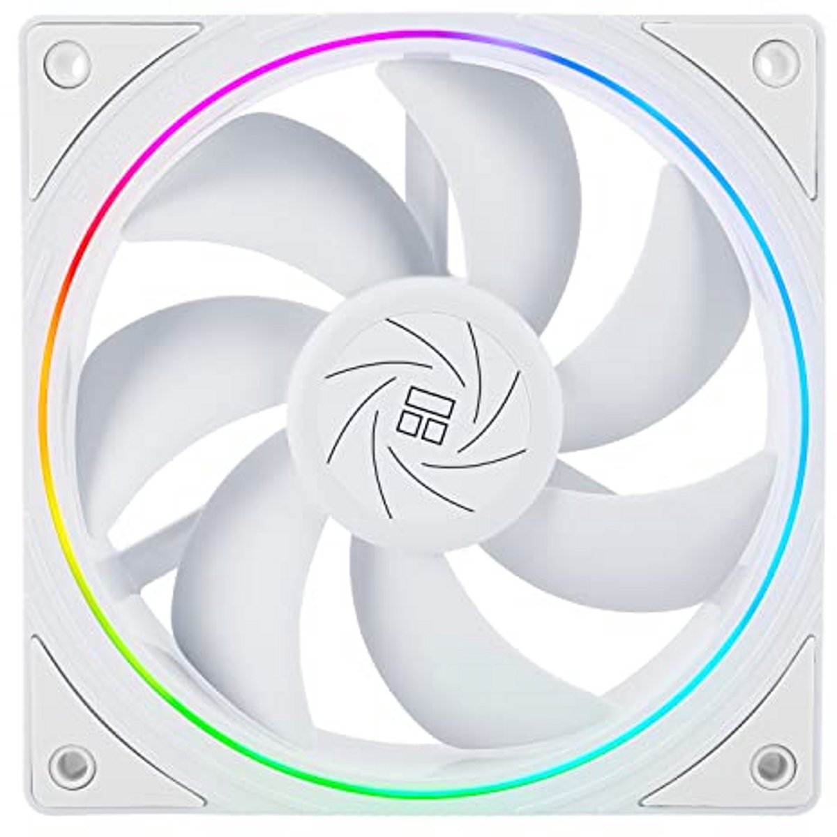 CPU ventilator 120 mm met ARGB lichteffect - Stil en krachtig met 1500 tpm