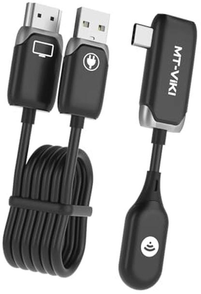 Draadloze HDMI Zender en Ontvanger tot 50 m met 1080P Resolutie voor Laptop en PC