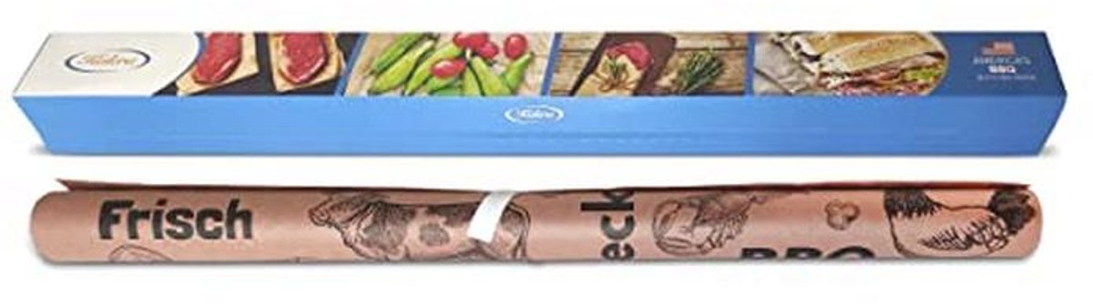Grillpapier voor Barbecue, 10 m x 40 cm, Hittebestendig Kraftpapier voor Vlees
