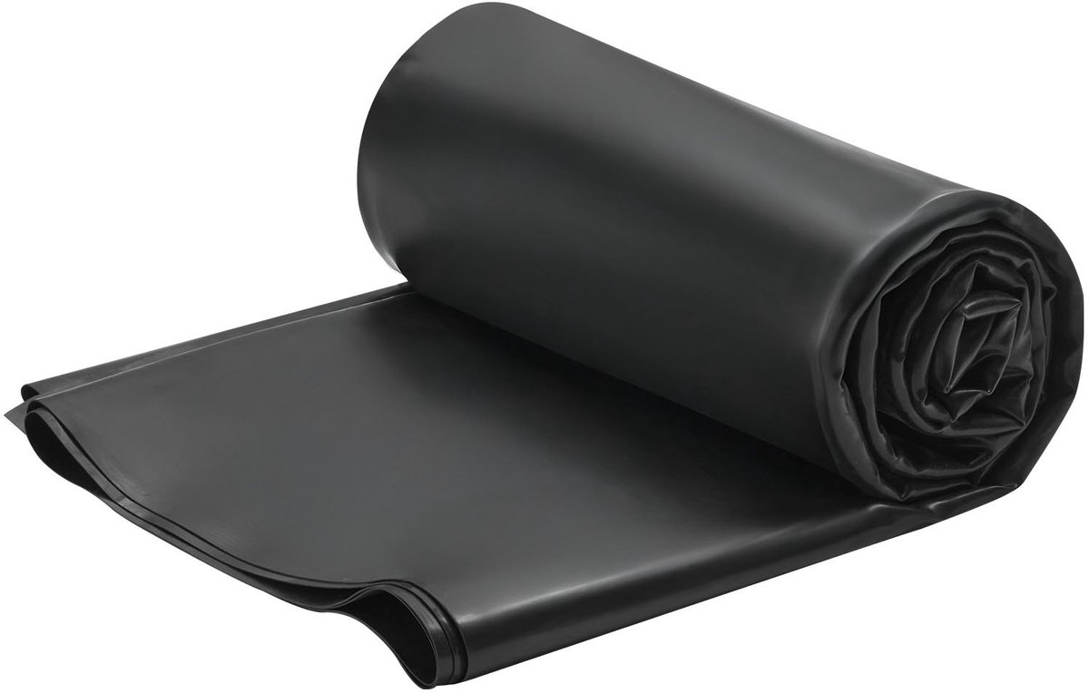 EPDM Dakfolie - Rubber Vijverfolie - Afmeting 3,05 x 4,57 m - Dikte 1,14 mm - Waterdicht -