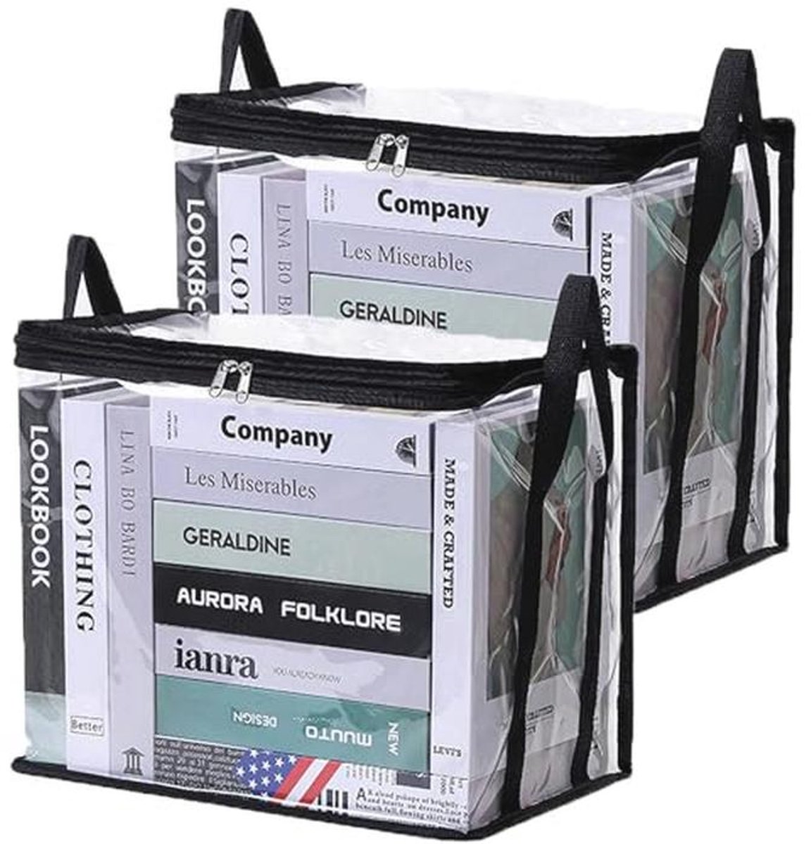 Draagbare CD/DVD Opslagtassen - 2 Stuks