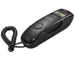 Trimline Telefoon met Snoer en Nummerherkenning - Zwart