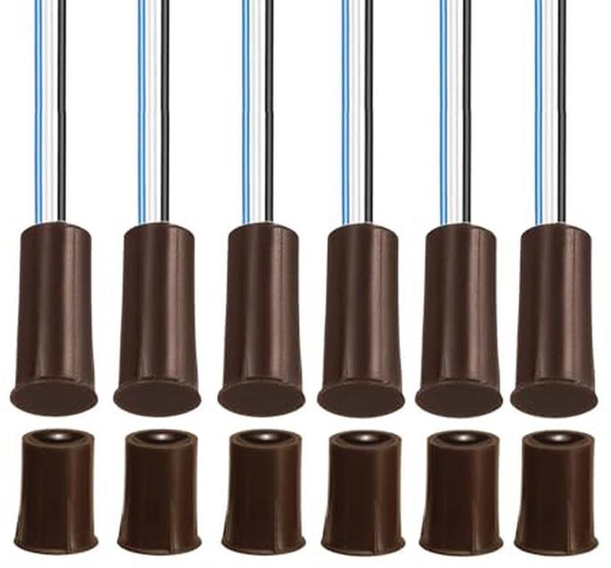 Magnetische Schakelaarbedrading voor Deursensoren en Raamcontacten - NO/NC - Ideaal voor Toegangscontrole en Alarmsystemen
