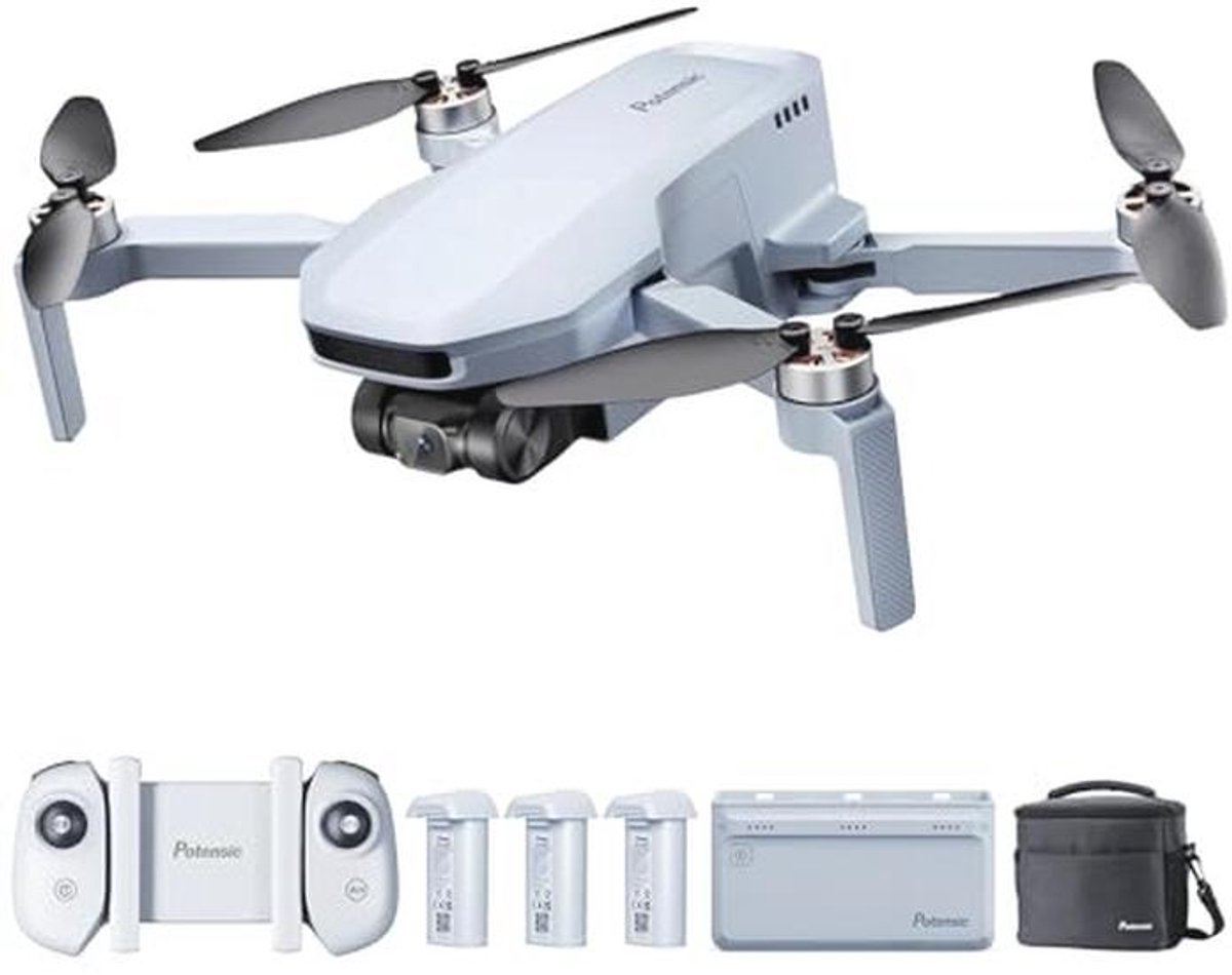 GPS Drone met 4K EIS Camera en 93 Min Vliegtijd - Onder 249g, 4KM FPV, RC Quadrocopter
