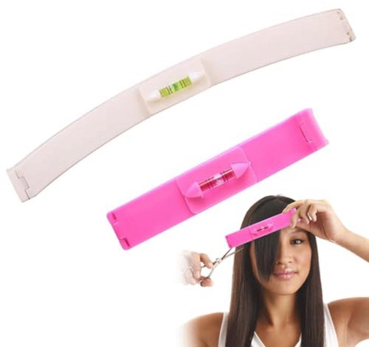 2 Stuks Tondeuseset met Haarschaar, Geleiderail en Haarclips voor Perfecte Kapsels