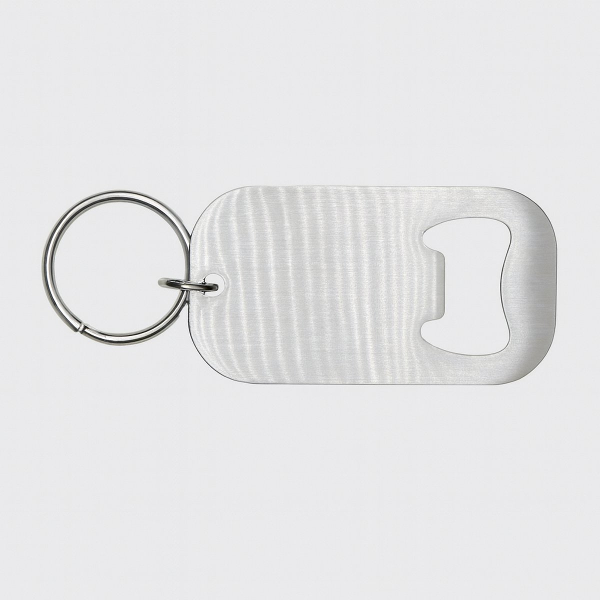 AliRose – RVS Sleutelhanger met Flesopener - Set van 2 – Compact & Duurzaam – Ideaal voor Sleutels, Camping & Cadeau