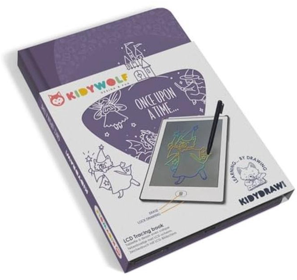 Tekentablet voor Kinderen met LCD - 30 Afbeeldingen en 5 Themas