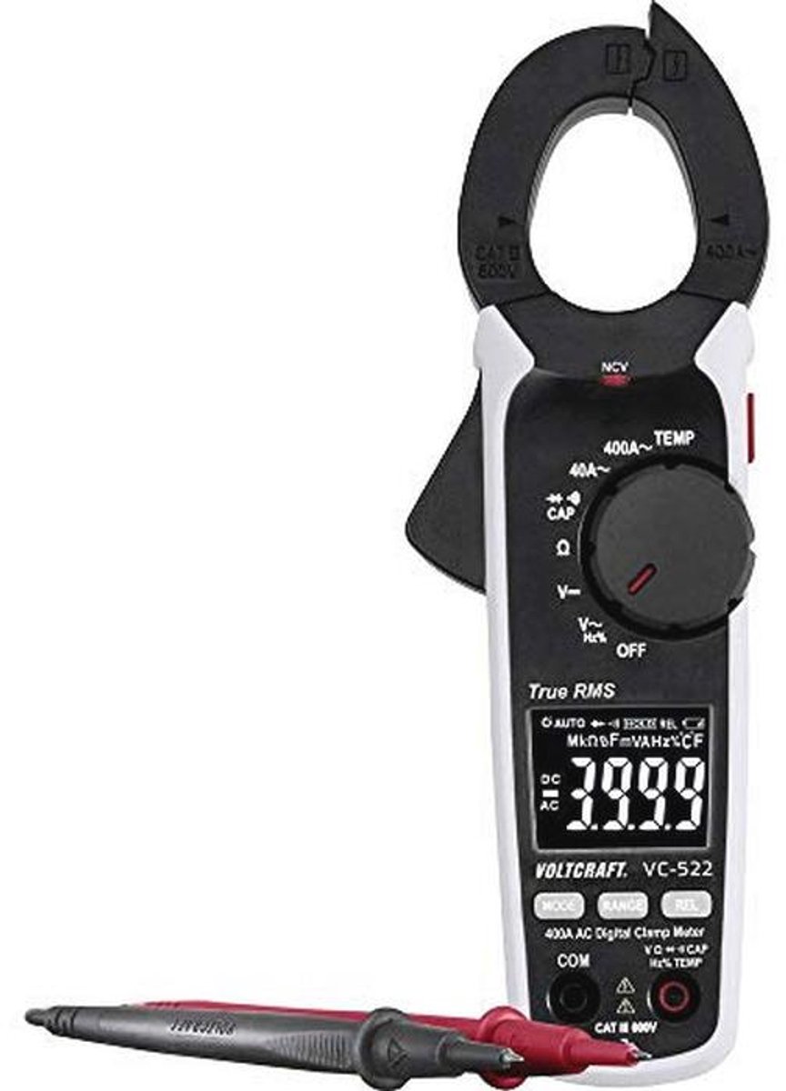 Digitale Stroomtang CAT III 600 V - 4000 Counts voor Nauwkeurige Metingen