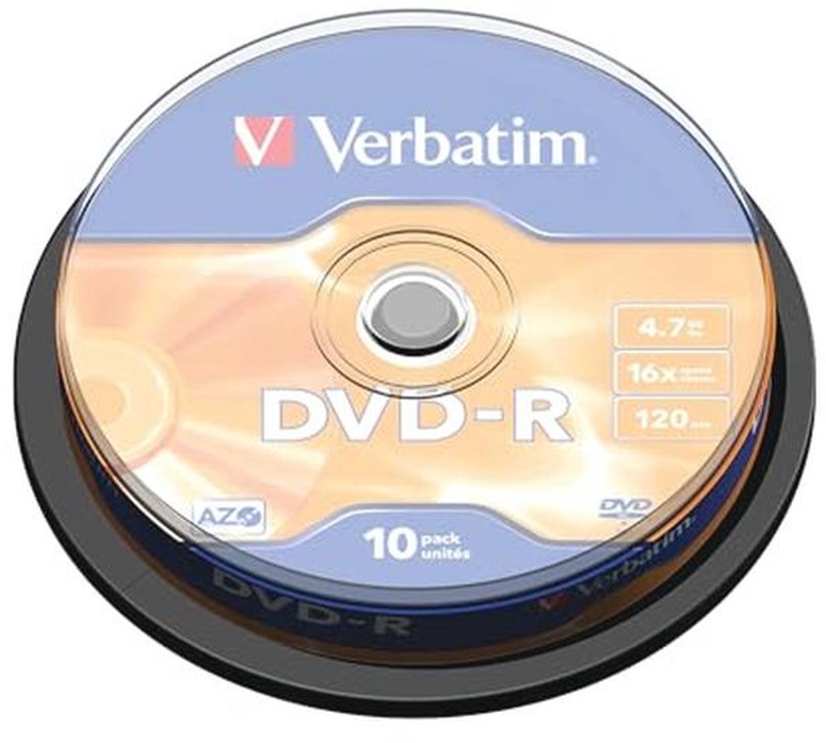 DVD-R 4,7 GB Spindel - 10 Stuks